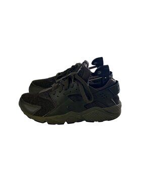 Nike Air Huarache Cargo Khaki Olive Green Sneakers Size 8 Mesh & Leather Design